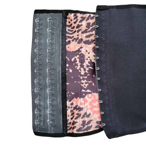 Verox Pink Floral Print Waist Trainer Slim Colombian Snatch Hourglass size 40 - Picture 4 of 7